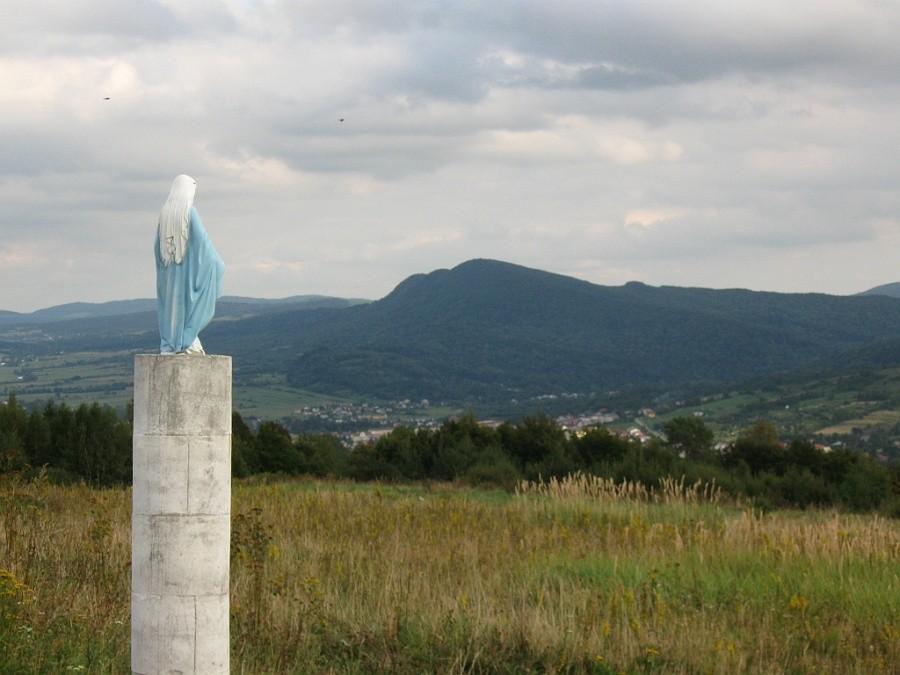 Wzgórze Franków i widok na Cergową.