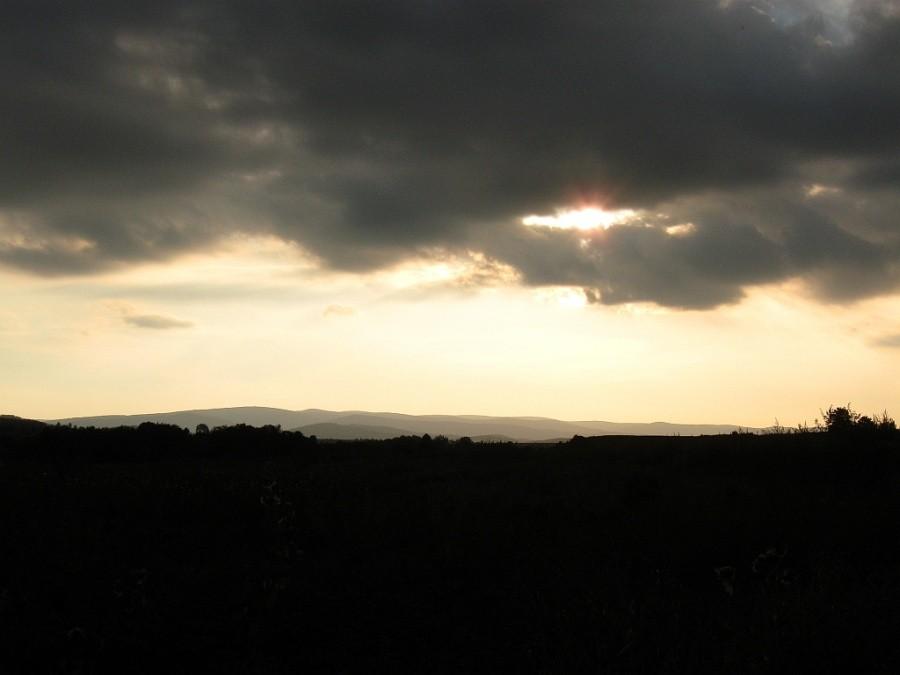 Z widokiem na Beskid Niski.
