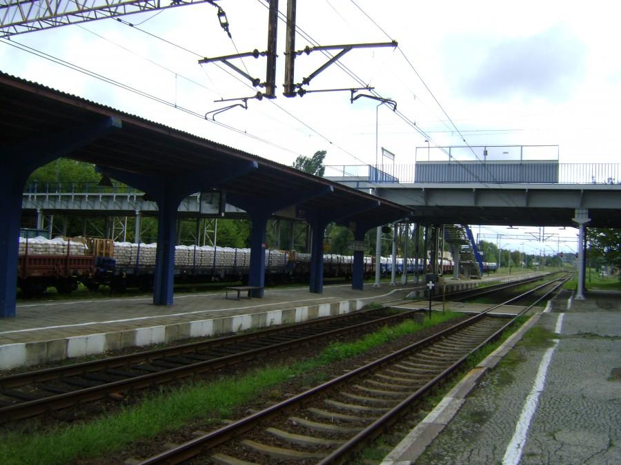 Kępno jest jednym z dwóch miast w Polsce gdzie perony kolejowe przecinają się prostopadle