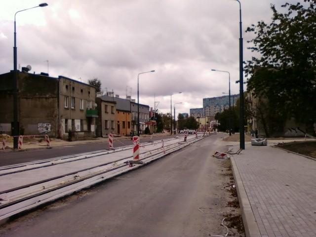 Łagiewnicka w remoncie