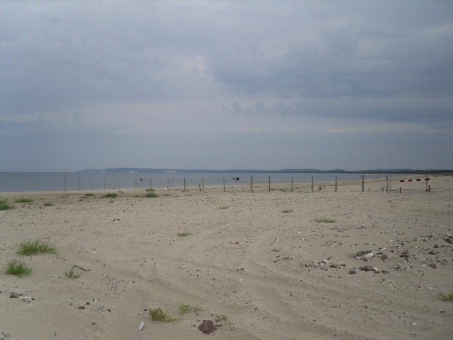 Widok w kierunku plaży