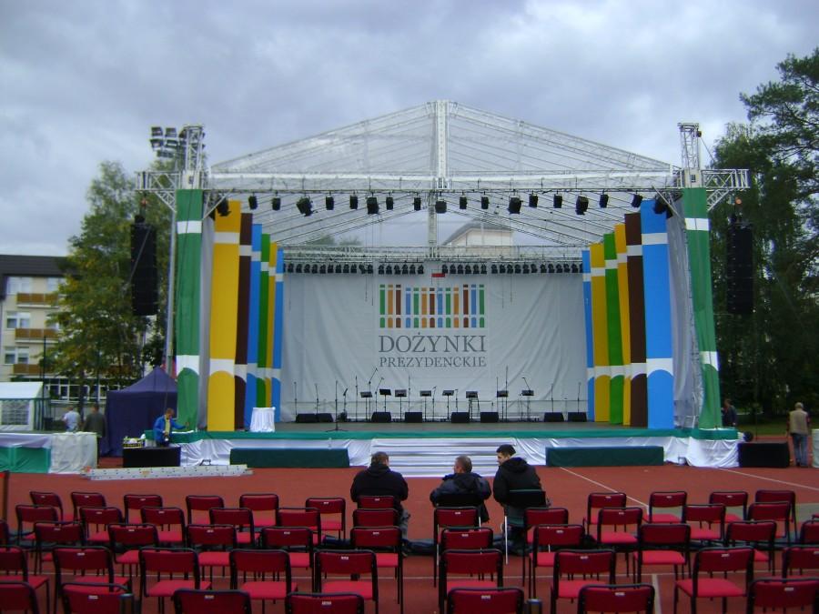 Arena jutrzejszych uroczystości dożynkowych