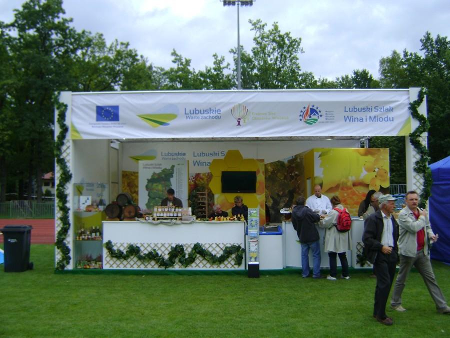 Stoisko regionalne na COS-ie Lubuskiego
