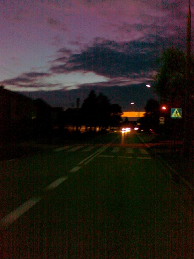 Ulica Dywizjonu 303 o zmroku