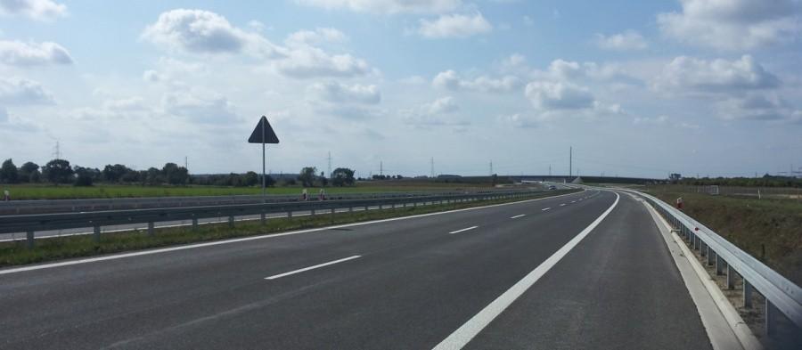 S8 - widok w stronę Wrocławia