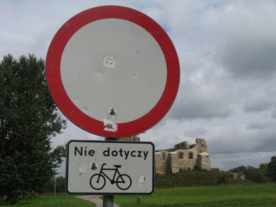 Zamek przyjazdny rowerzystom
