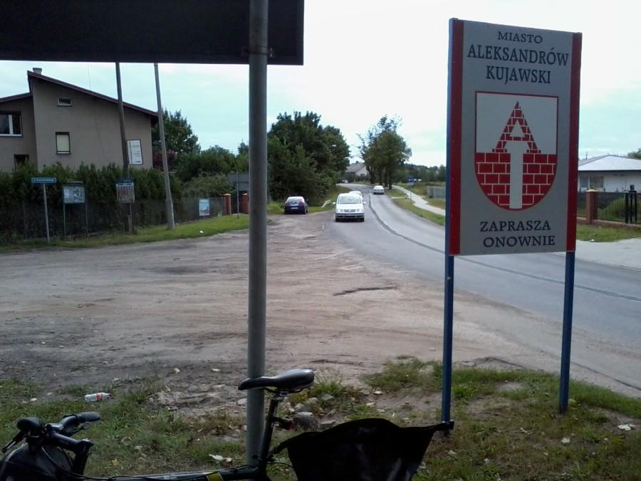 Tym razem tylko do granic Aleksandrowa