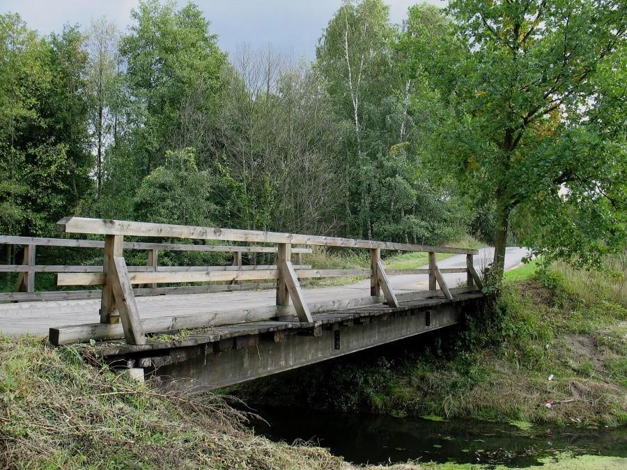 Mostek na Kanale Kromnowskim