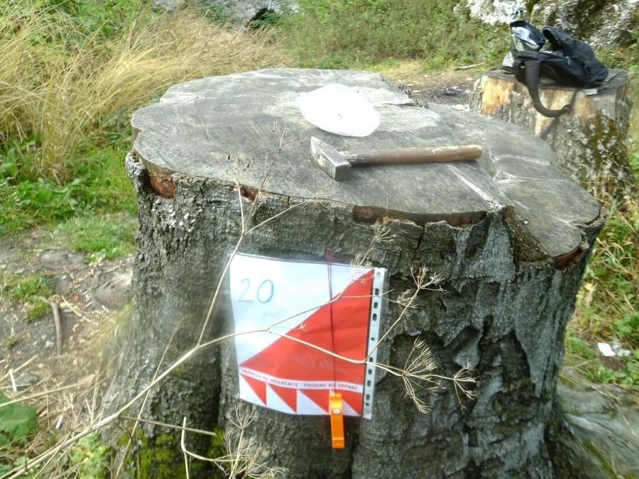 BSOrient 2012: PK20 - ruiny zamku Smoleń