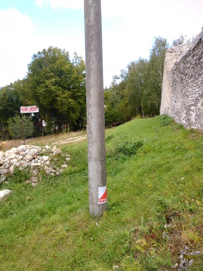 BSOrient 2012: PK12 - latarnia od północnej storny zamku w Ogrodzieńcu