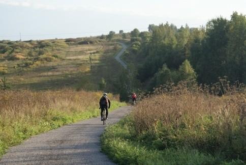 ścieżka rowerowa rodem z Ameryki, poprowadzi nas do samego Sławkowa