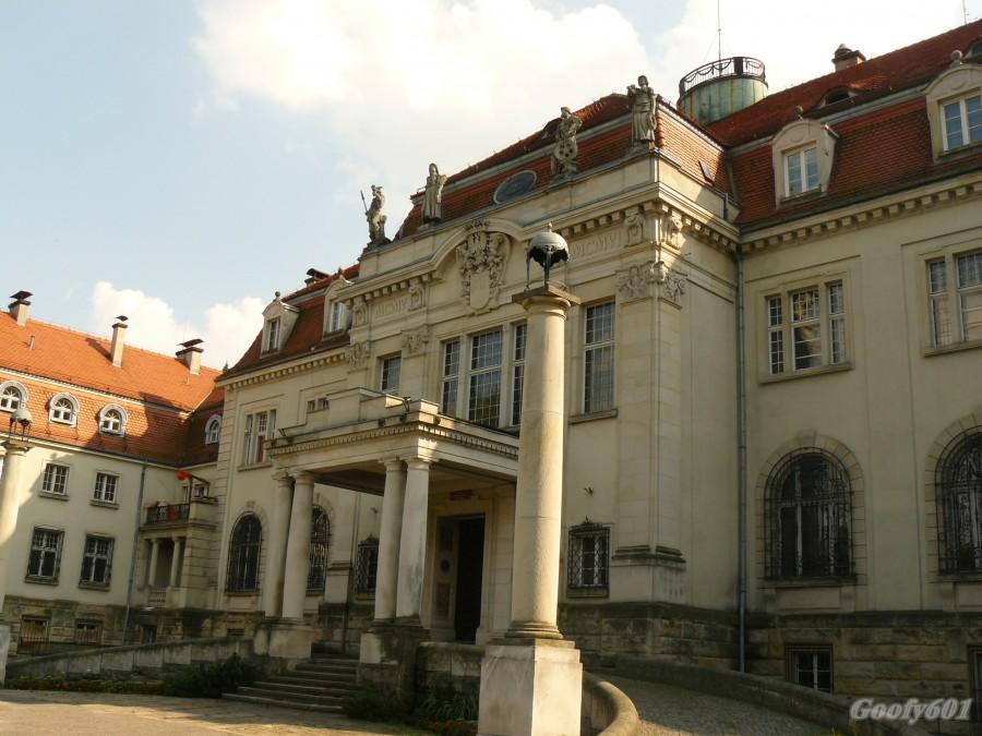 Pałac w Brynku.