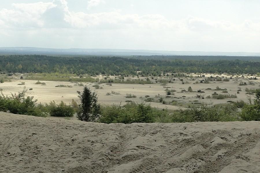 Tu był poligon Afrikakorps przed inwazją na Afrykę, ale te ślady chyba nie po nich
