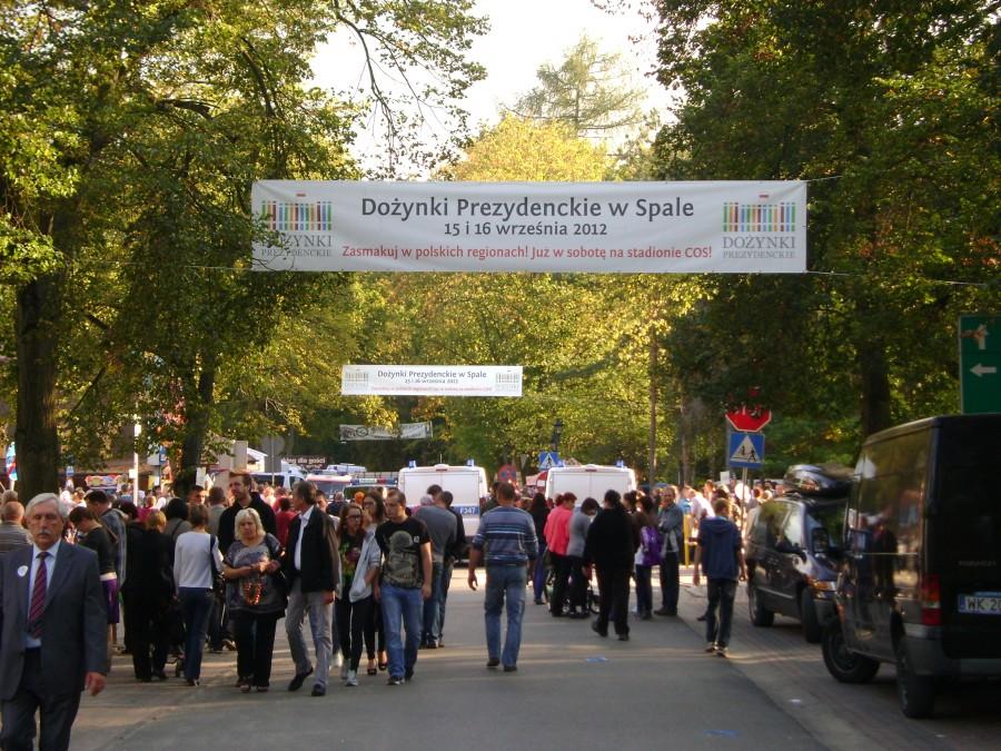 Dożynki Prezydenckie w Spale 16 09 12
