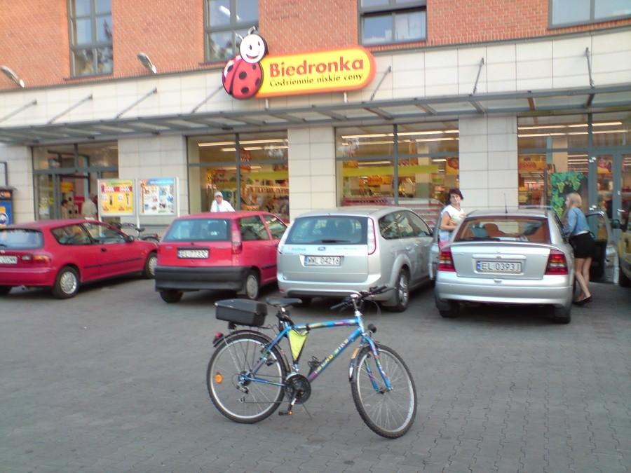 Łódź Bierdronka na Struga