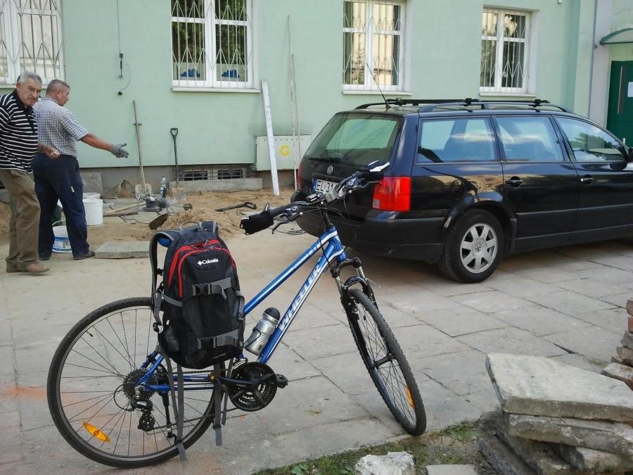 wheeler na terenie budowy