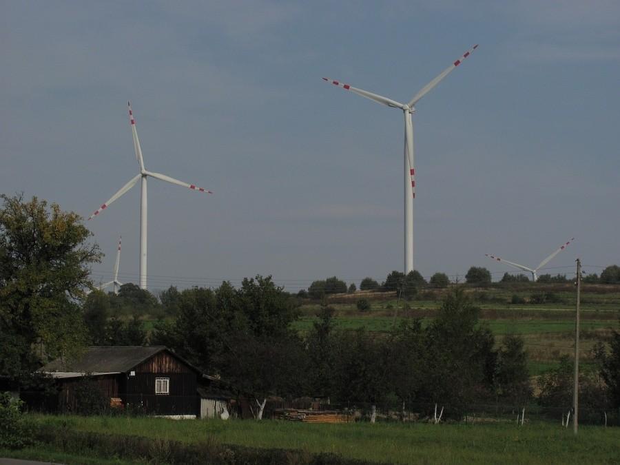 wiatraki za Kolbuszową