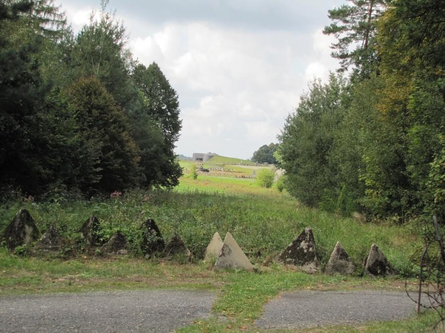 Widok z bunkra Obora.