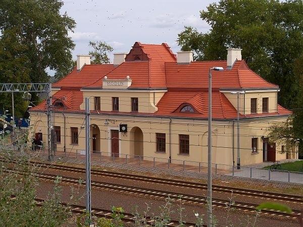 Dworzec w Modlinie z 1927 roku