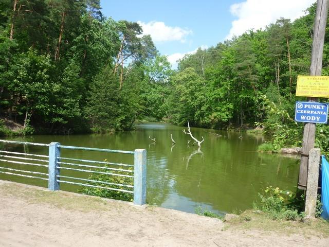 Mostek nad Jeziorem Stoczek