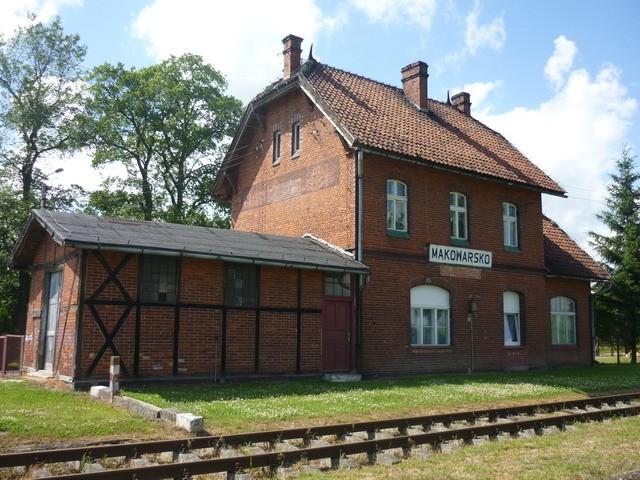 Stacja nieczynnej już linii kolejowej