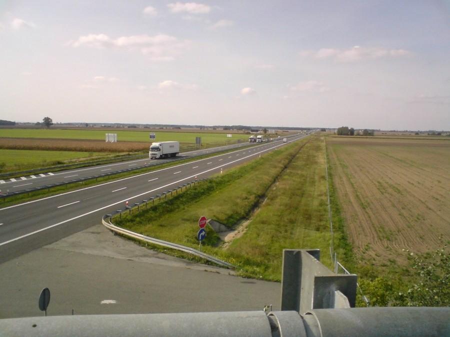 Autostrada A4 koło Magnuszowic