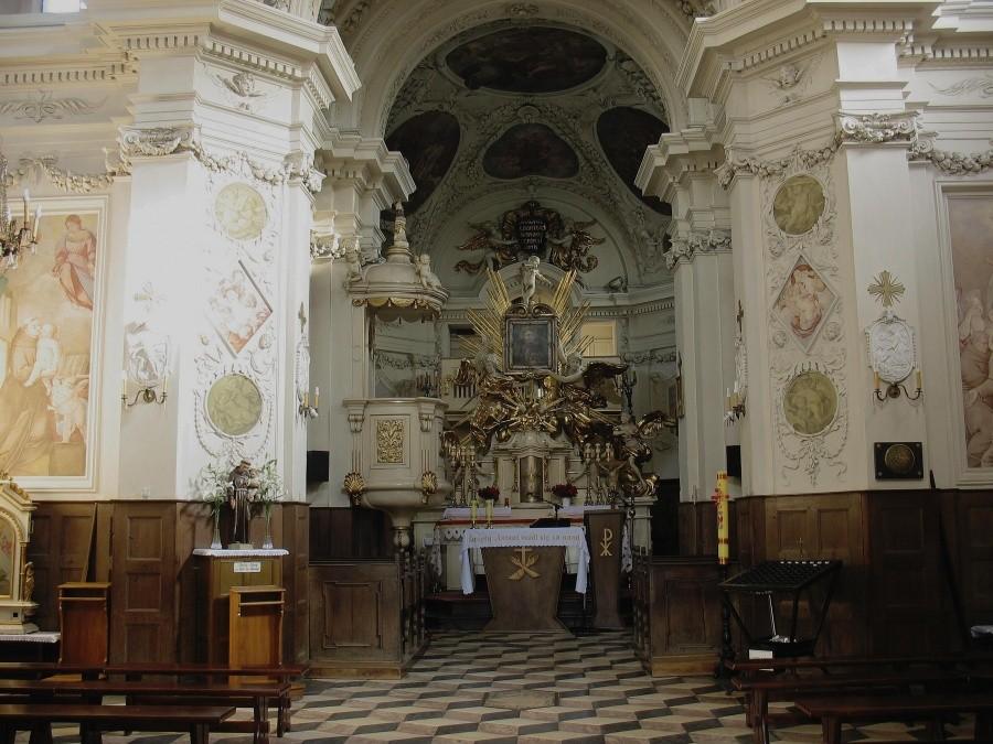 Kościół Czerniakowski - wnętrze