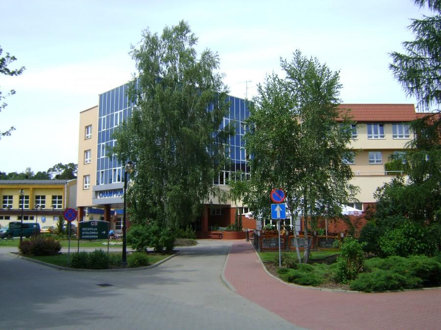 Hotel Champion na terenie Centalnego Ośrodka Sportu w Spale