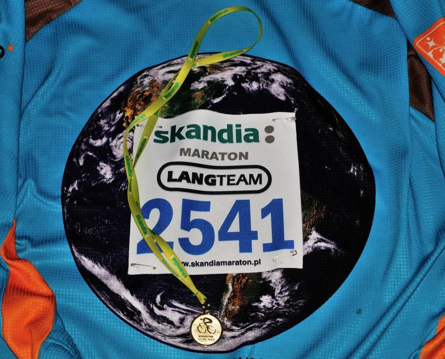Zakończenie sezonu 2012 - koszulka, numer i medal za "dystans emerytalny" :-) idą do szafy...