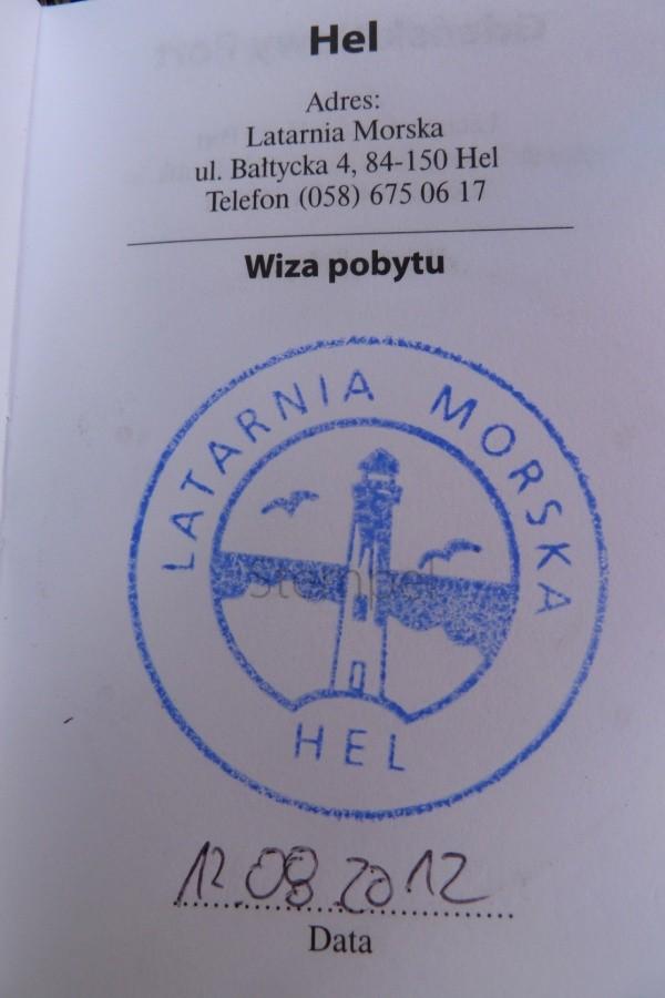 Wiza z latarni na Helu