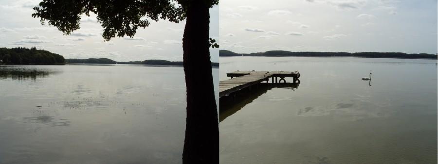 Mała panorama na zalew i otoczenie fakt pogoda dopisywała.