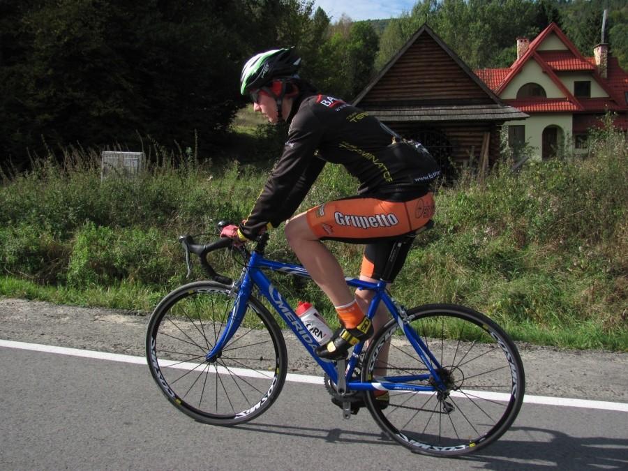 podjazd na Przełęcz Małastowską
