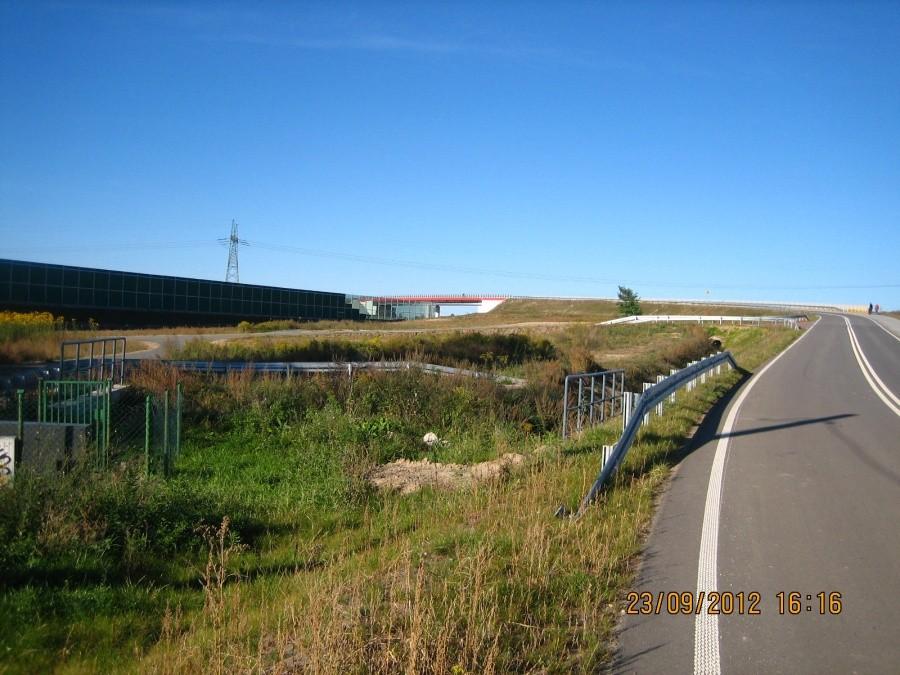 w okolicach autostray A1 w Bobrownikach