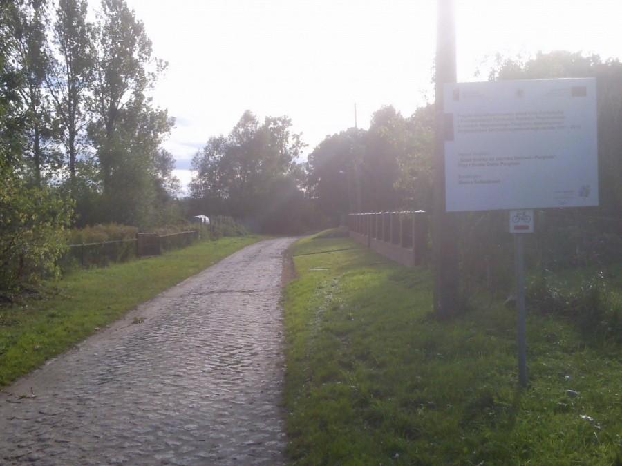 Początek szlaku Bielika