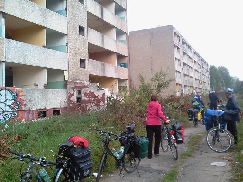opuszczone osiedle.