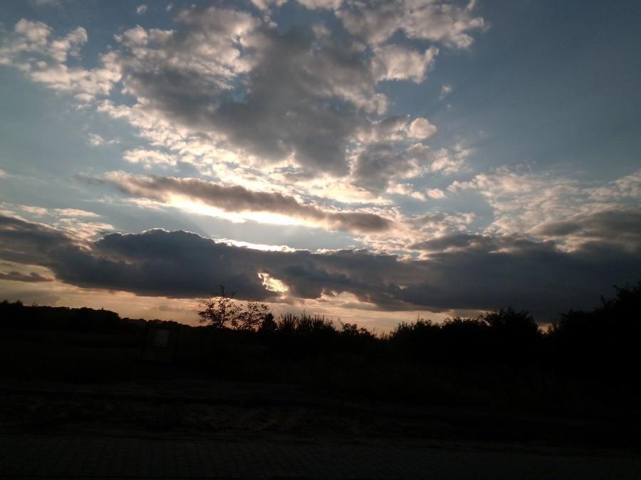 Tworzeń - zachód słońca