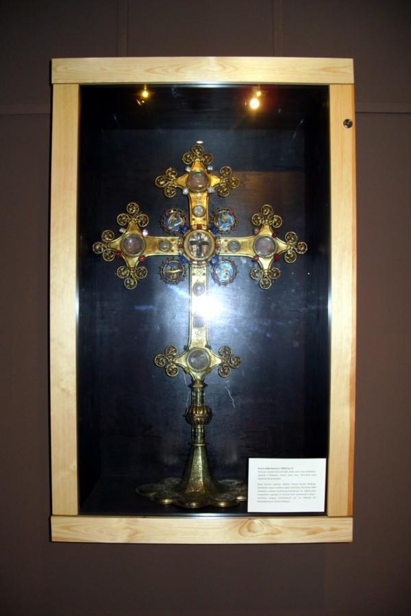 Kielich relikwiarzowy około 1400 r. - Muzeum Diecezjanle w Pelplinie