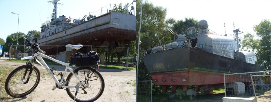 Stocznia i remont kutrów jeden to torpedowiec a drugi jat to gość malujący powiedział szperacz czyli zwiadowczy, coś mi się wydaje że gość sam był jako zwiad ;).