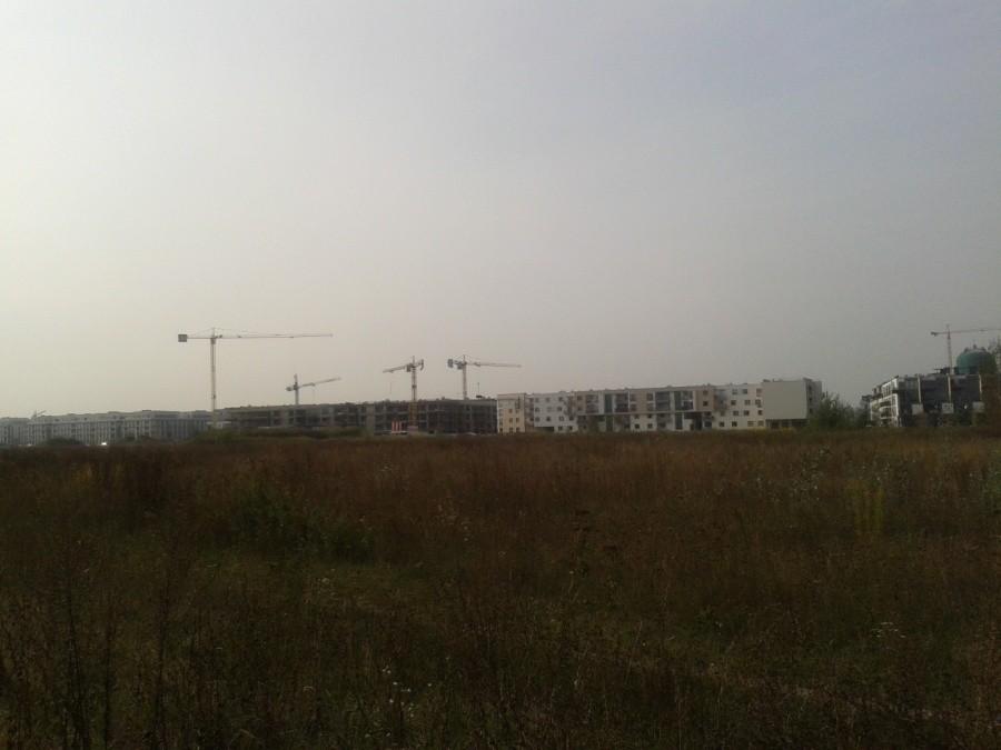 Budowa Miasteczka Wilanów, jak budowa Nowej Huty