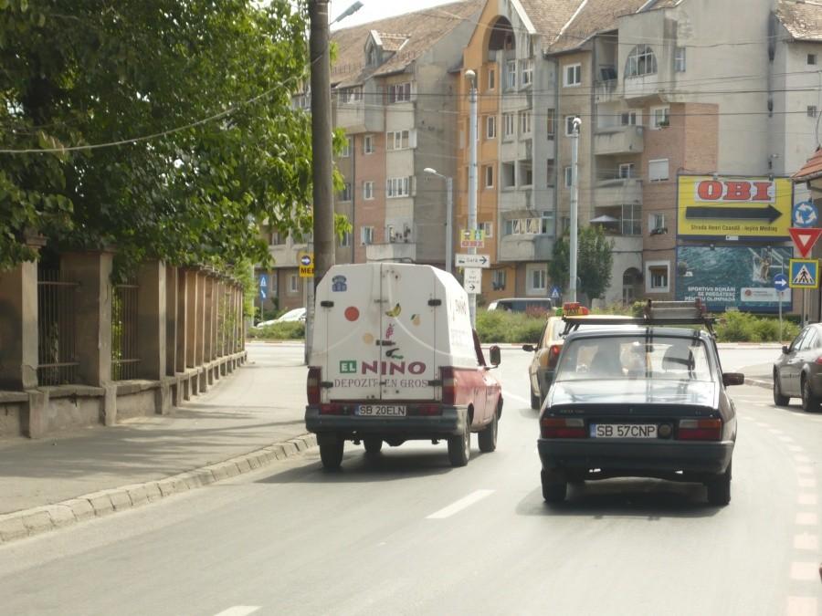 Zabudowana rumuńska Dacia