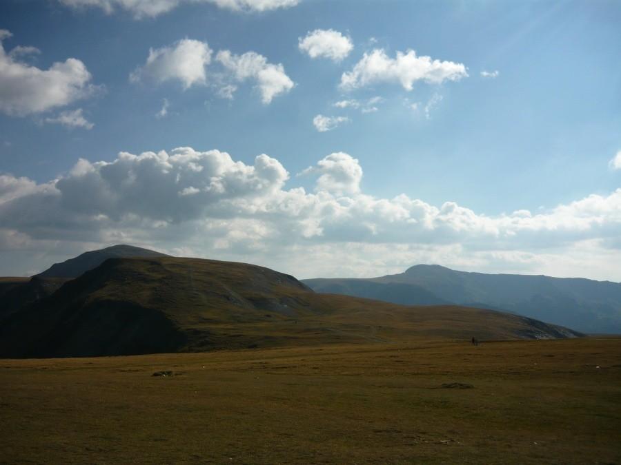 Widok z przełęczy Urdele - Transalpina - Romania