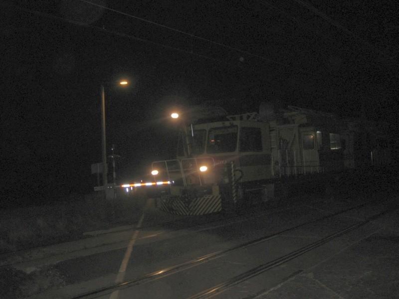 Jakieś dziwne lokomotywy kursują nocą