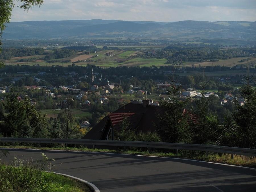 podjazd pod Prządki