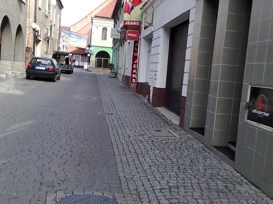 Wjazd na rynek w Wodzisławiu Śląskim