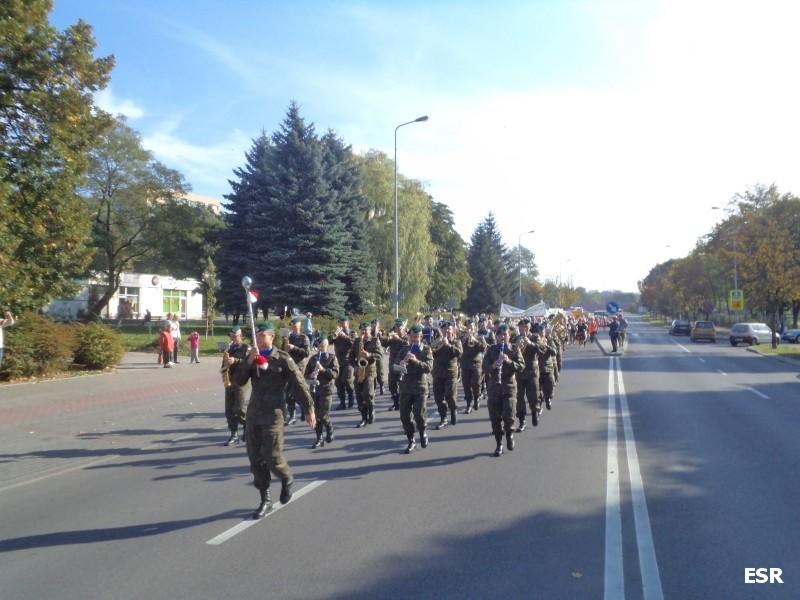 Orkiestra wojskowa.