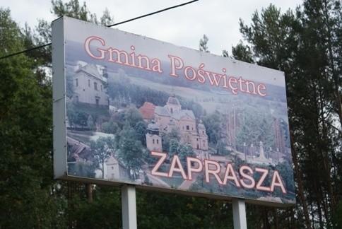 w gminie Poświętne