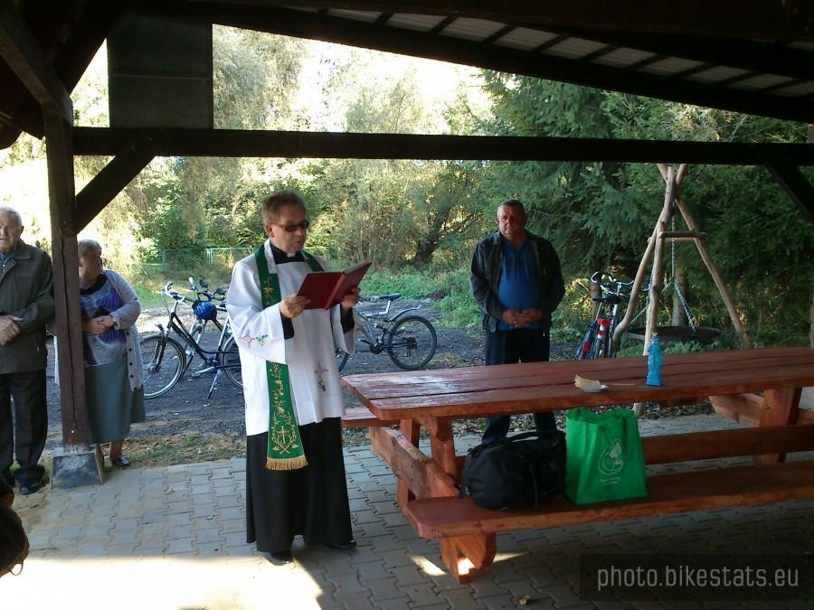 poświęcenie altany w Białej Wielkiej