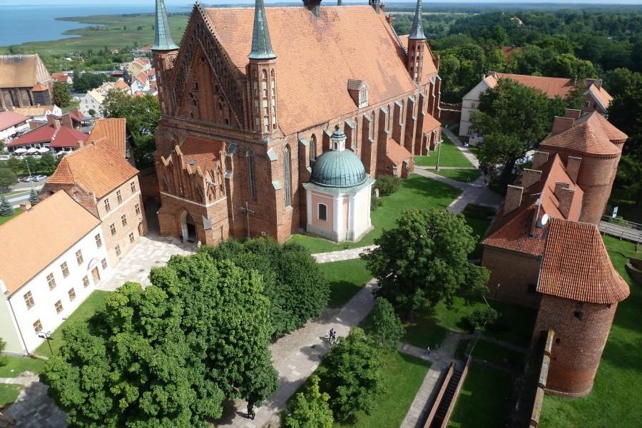 Muzeum Mikołaja Kopernika - widok na dziedziniec