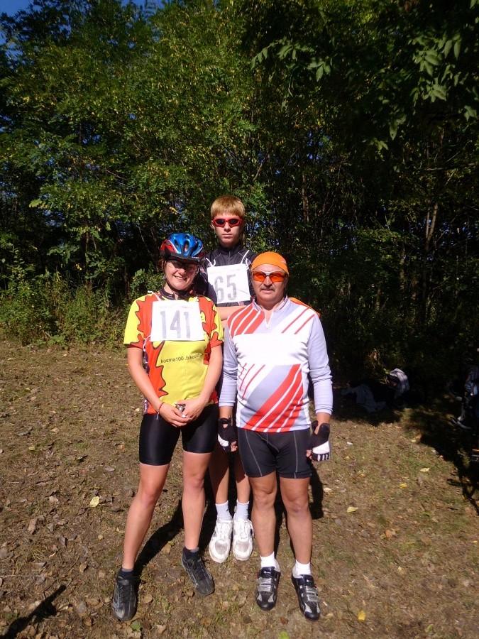 XII Zabrzański Szosowy Wyścig Rowerowy: Monika i Heniek z synem