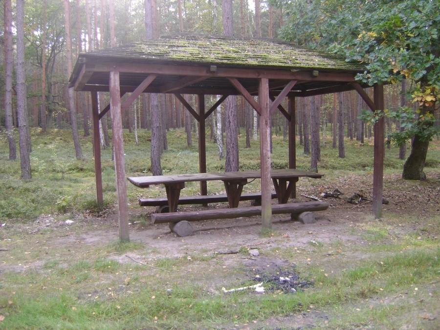 Miejsce spoczynku w Parku Krajobrazowym